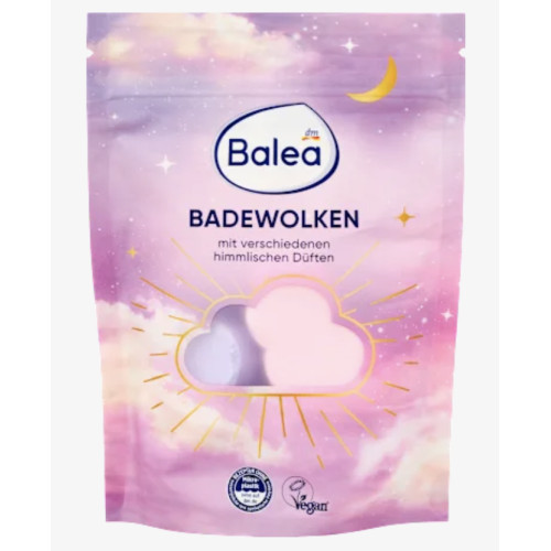 Бомбочки для ванни Balea Badewolken, 3 шт.